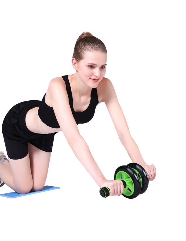 ISE Roue Abdominaux avec Tapis Epais...