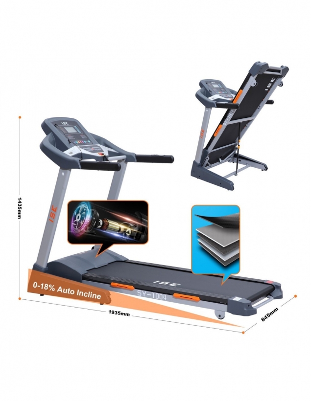 Tapis de Course ISE Miami SY-1004