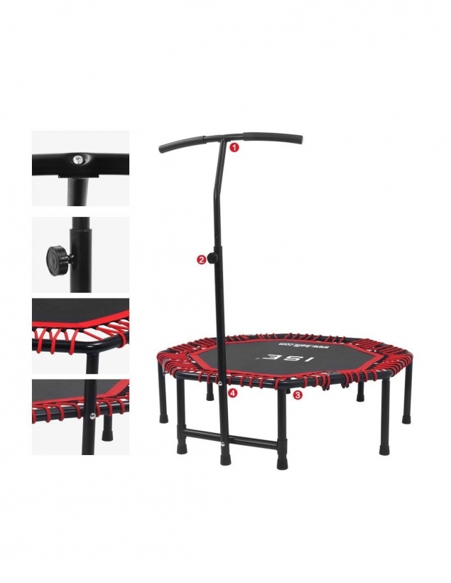 Trampoline de Fitness Pliable ISE...